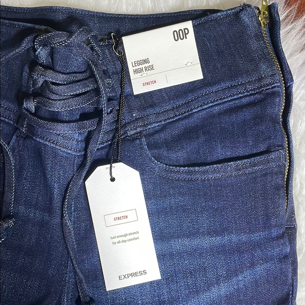 Express High Rise Leggings with Stretch - Picture 4 of 16
